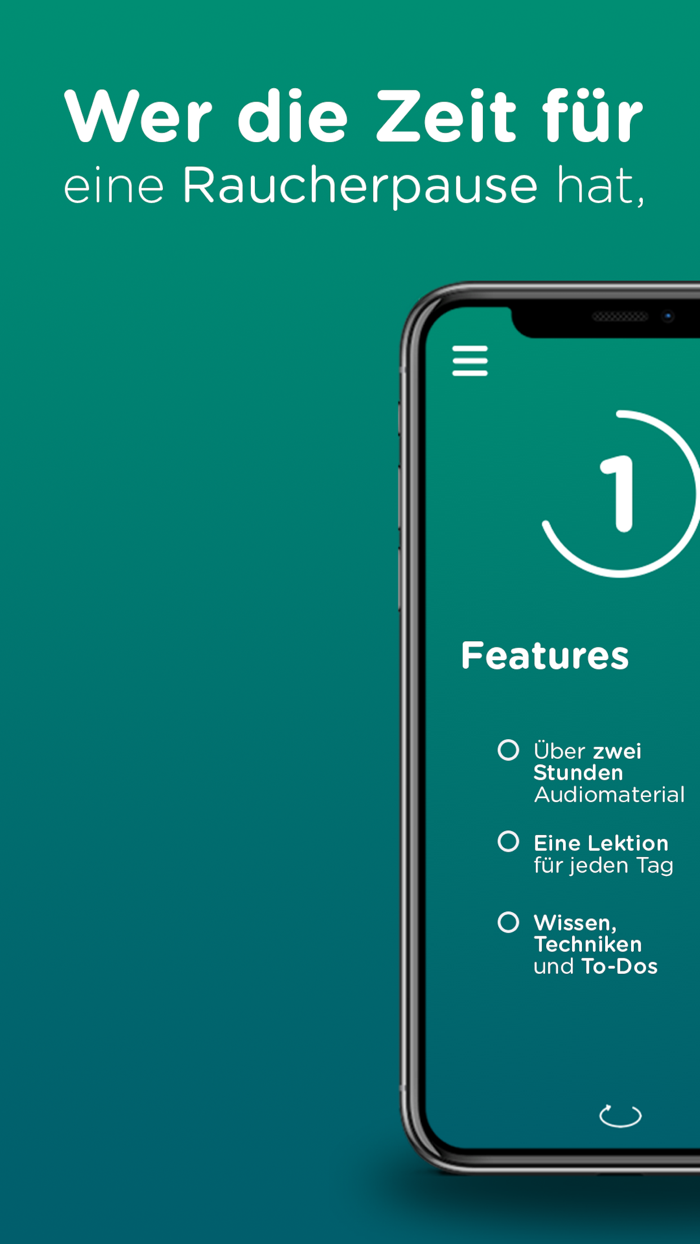Breathr - anfangen, aufzuhören