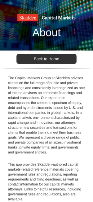 Skadden Capital Markets(圖2)-速報App