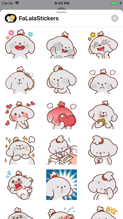 Animated FaLala Stickers Daily screenshot-5