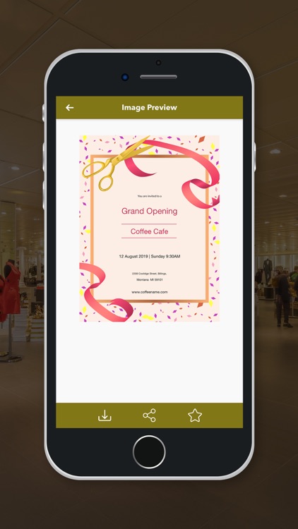 Grand Opening Invitation Maker screenshot-6