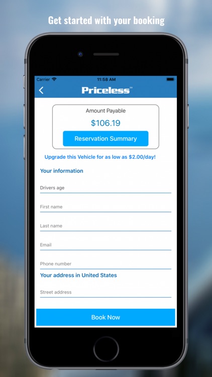 Priceless Car Rental screenshot-3