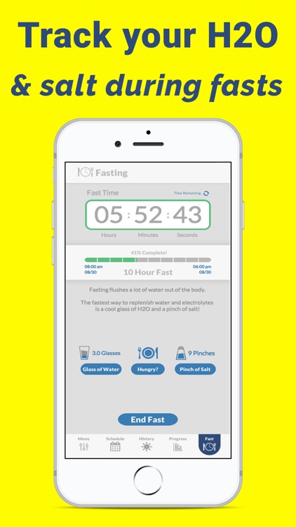 Stupid Simple Fasting Tracker