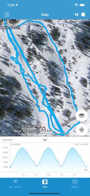 Snow GPS tracking