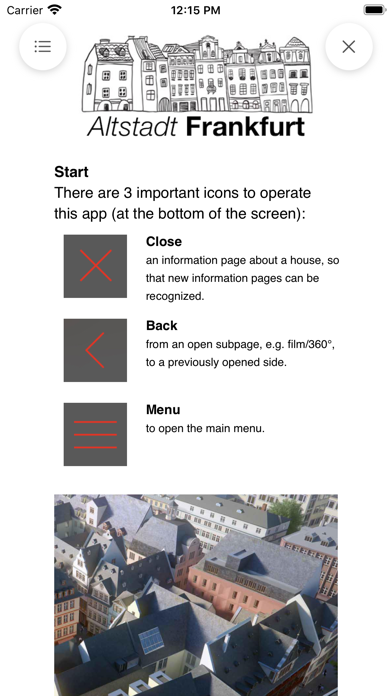 How to cancel & delete Frankfurt Altstadt from iphone & ipad 1