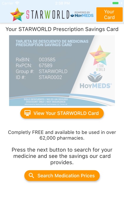 Starworld Medication Discount