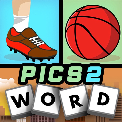 Pics2Word: Fun Word Guess Quiz iOS App