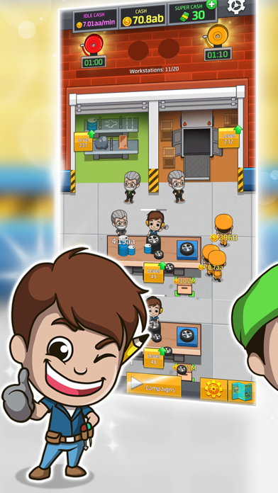 Idle Factory Tycoon Screenshot 1