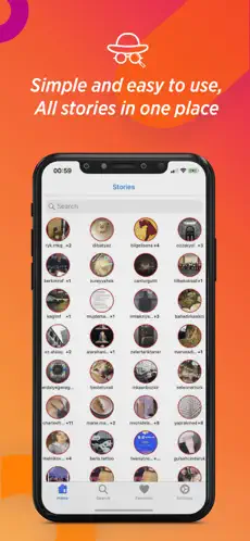 Screenshot 1 Blindstory - for Instagram iphone