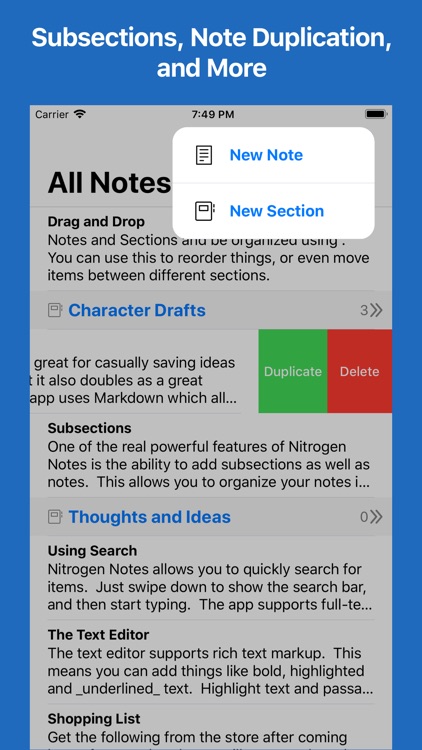 Nitrogen Notes screenshot-3