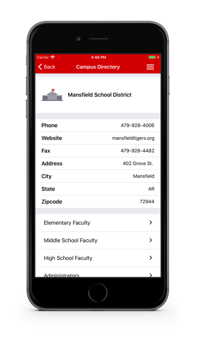 Mansfield School District screenshot 3