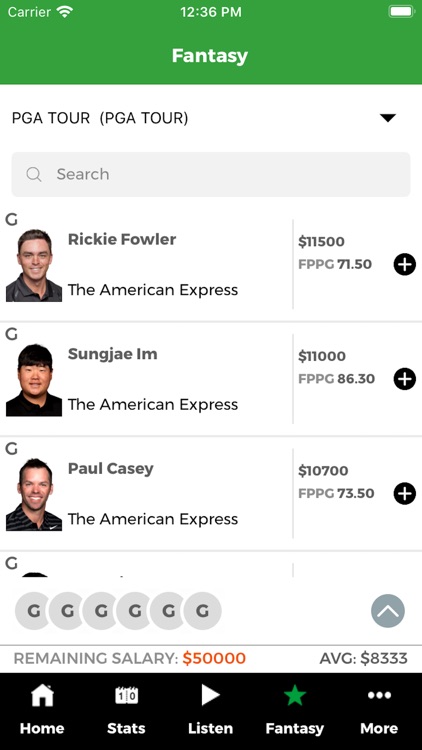 Fantasy Golf Bag screenshot-3