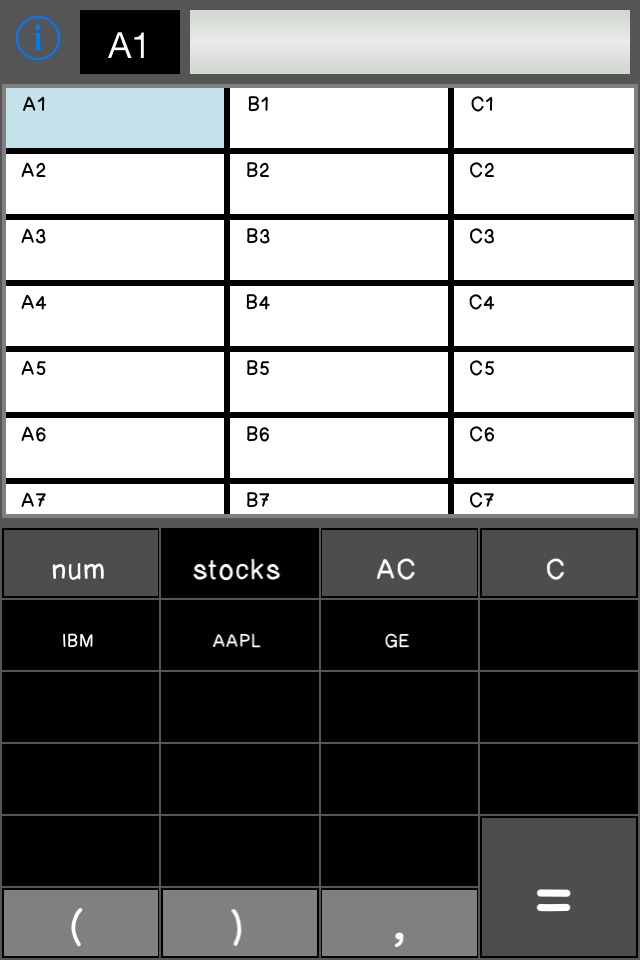 Calculator  SpreadSheet screenshot 4
