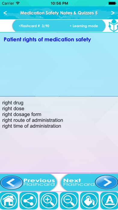 How to cancel & delete Medication Safety Exam Review-Study Notes & Quiz from iphone & ipad 3