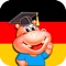 Jeutschland is a German learning app for kids age 3-8, which including hundreds of educational activities as alphabet tracing, sight words spelling, mathematics, coding, time and clock learning and etc