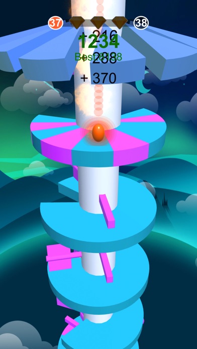 Hop Ball-Bounce On Stack Tower screenshot 4