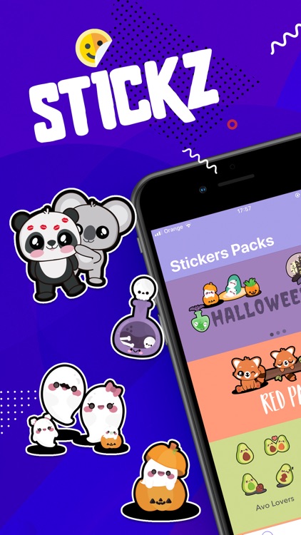 Stickz: stickers for WA & iM