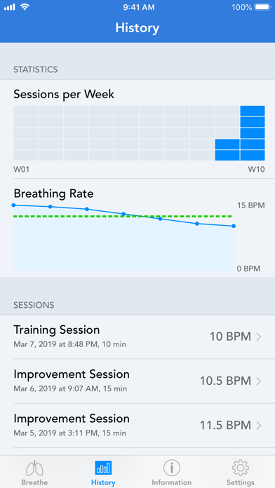 BreathingApp — Breath Trainer screenshot 3