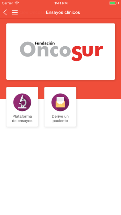 Fundación Oncosur screenshot 3