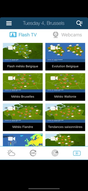 Weather for Belgium(圖5)-速報App