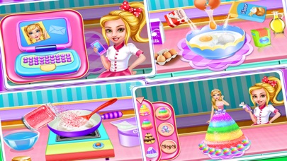 Christmas Doll Cooking Cakes screenshot 4