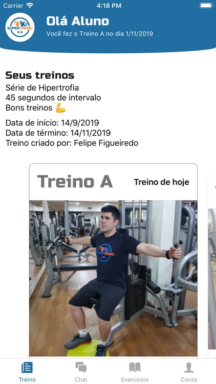 Consultoria fit SuperTreino