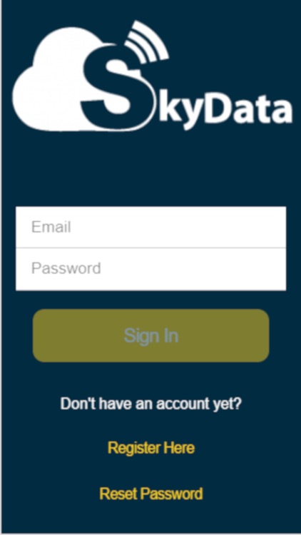 SkyData Mobile App