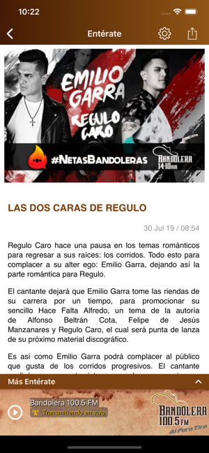 BANDOLERA 100.5 F.M. MÉXICO(圖5)-速報App