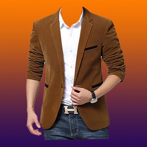 Men Photo Suit-image Editor Icon