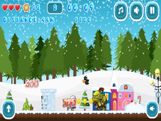 Christmas Panda Run Legend screenshot 3