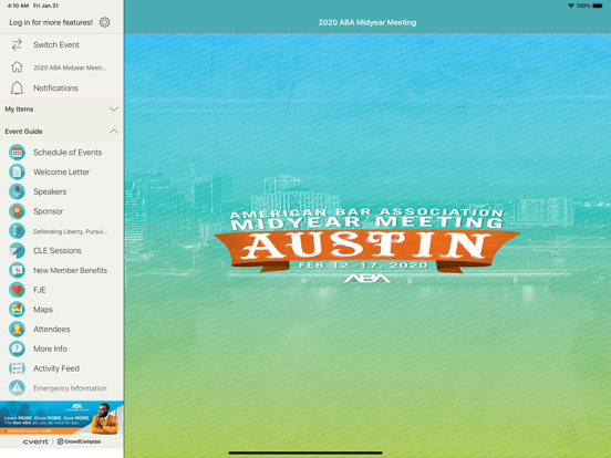 Screenshot #6 pour ABA Annual & Midyear Meetings