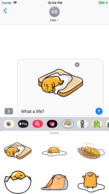 Innocent Egg Life Stickers