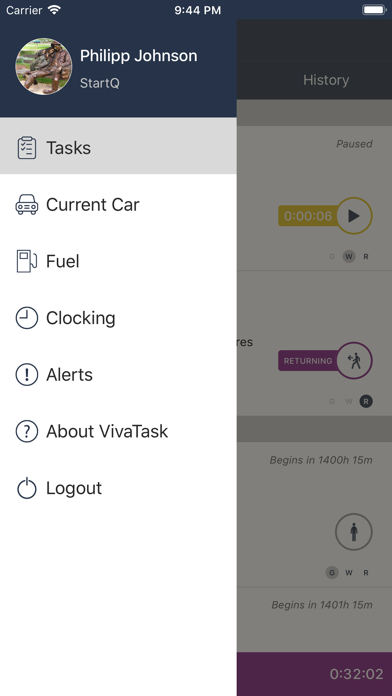 VivaTask screenshot 2