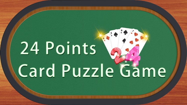 24 Points - Card Puzzle Game