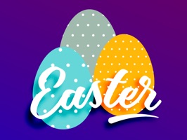 Happy Easter Egg Hunt Sticker