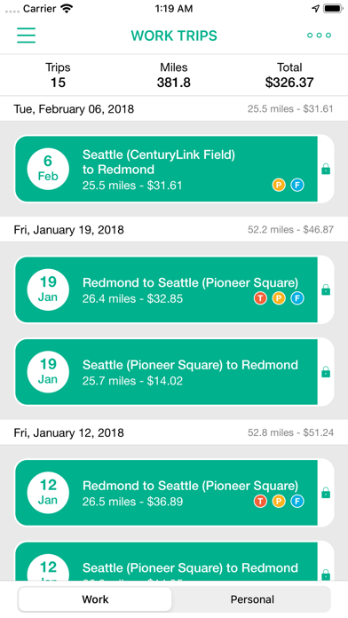 How to cancel & delete Mile Expenser by Broadside from iphone & ipad 1