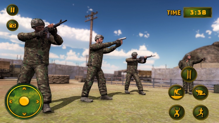 US Army Training 3D Fun Game