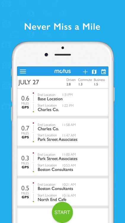 Motus - Business Mileage Log screenshot-3
