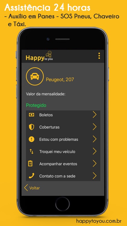 Happy - Proteção Veicular screenshot-3