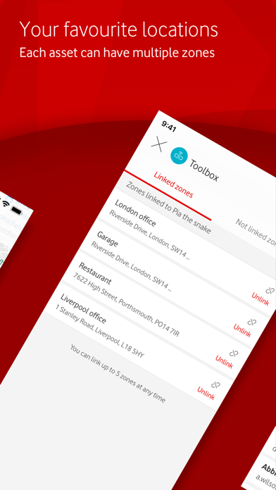 Vodafone Business Tag & Track screenshot 4