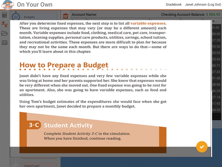 Cengage; On Your Own screenshot-4