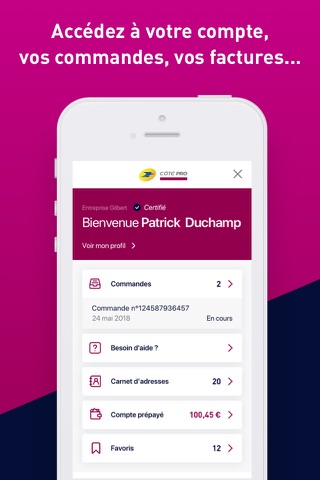 La Poste - CÔTÉ PRO - náhled