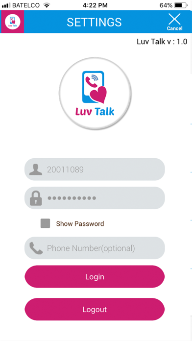 Luv Talk screenshot 2