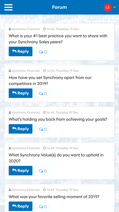 Synchrony 2020 NSM screenshot 3