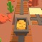 Help  miner truck get gold to the factory by solving the puzzle