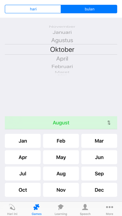 Learn Indonesian - Calendar screenshot 4