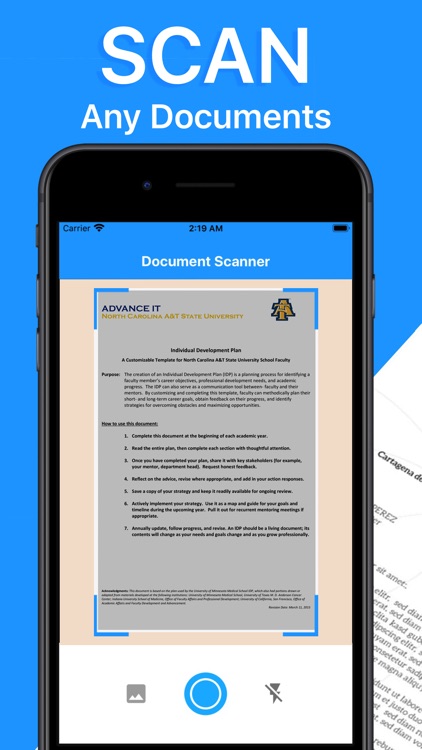 Scanner PDF : Document Scan screenshot-0