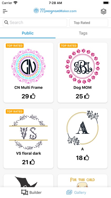 Monogram Maker App