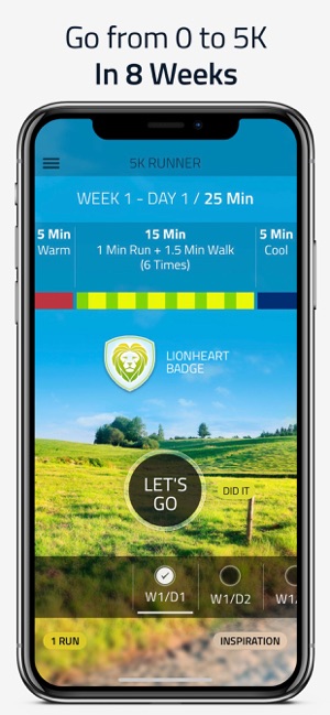 5K Runner: Couch to 5K Trainer(圖1)-速報App