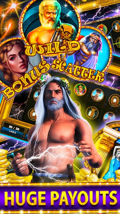Gods Rich Casino Slots Machine screenshot 3