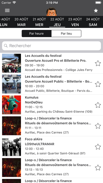 How to cancel & delete Festival Aurillac from iphone & ipad 2